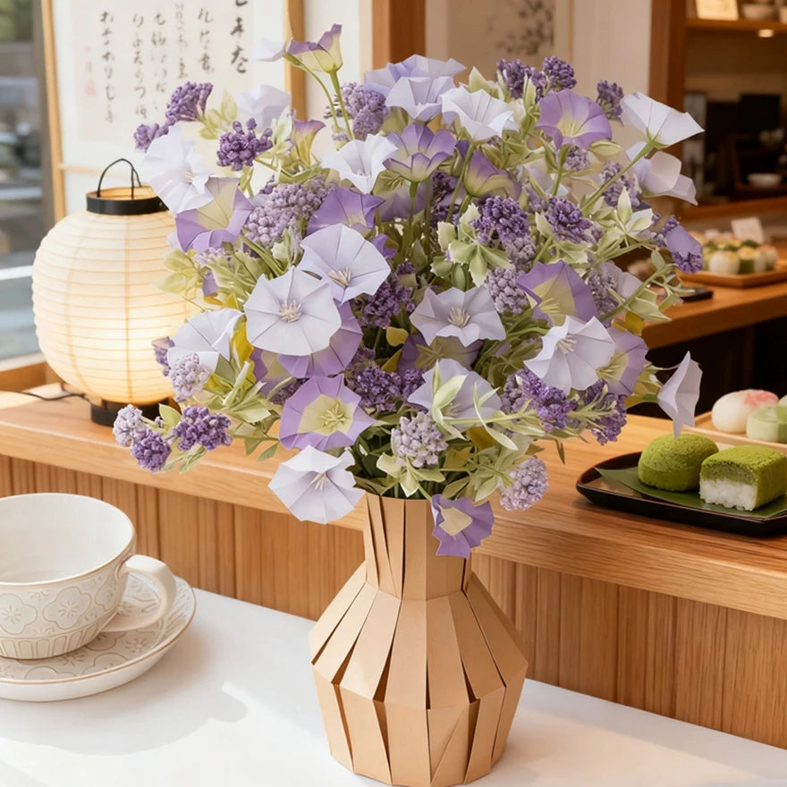 TTCY Silk Artificial Morning Glory Flowers – Wedding & Home Décor Artificial Silk Flowers Babs