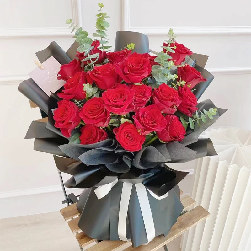 10Pcs Flower Bouquet Wrapping Tissue Paper 65x50cm DIY Craft Gift Wrapping Paper Babs
