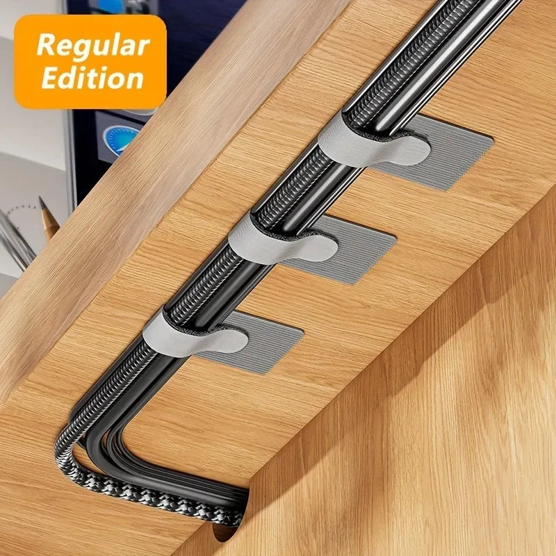 50pcs Adhesive Velcro Cable Organizer – Cord & Wire Management Cable Organizer Babs