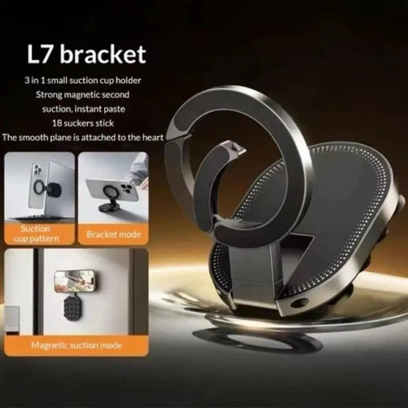 3-in-1 Magnetic Phone Holder – Suction Cup, Mount & Stand Phone Stand Holder Babs