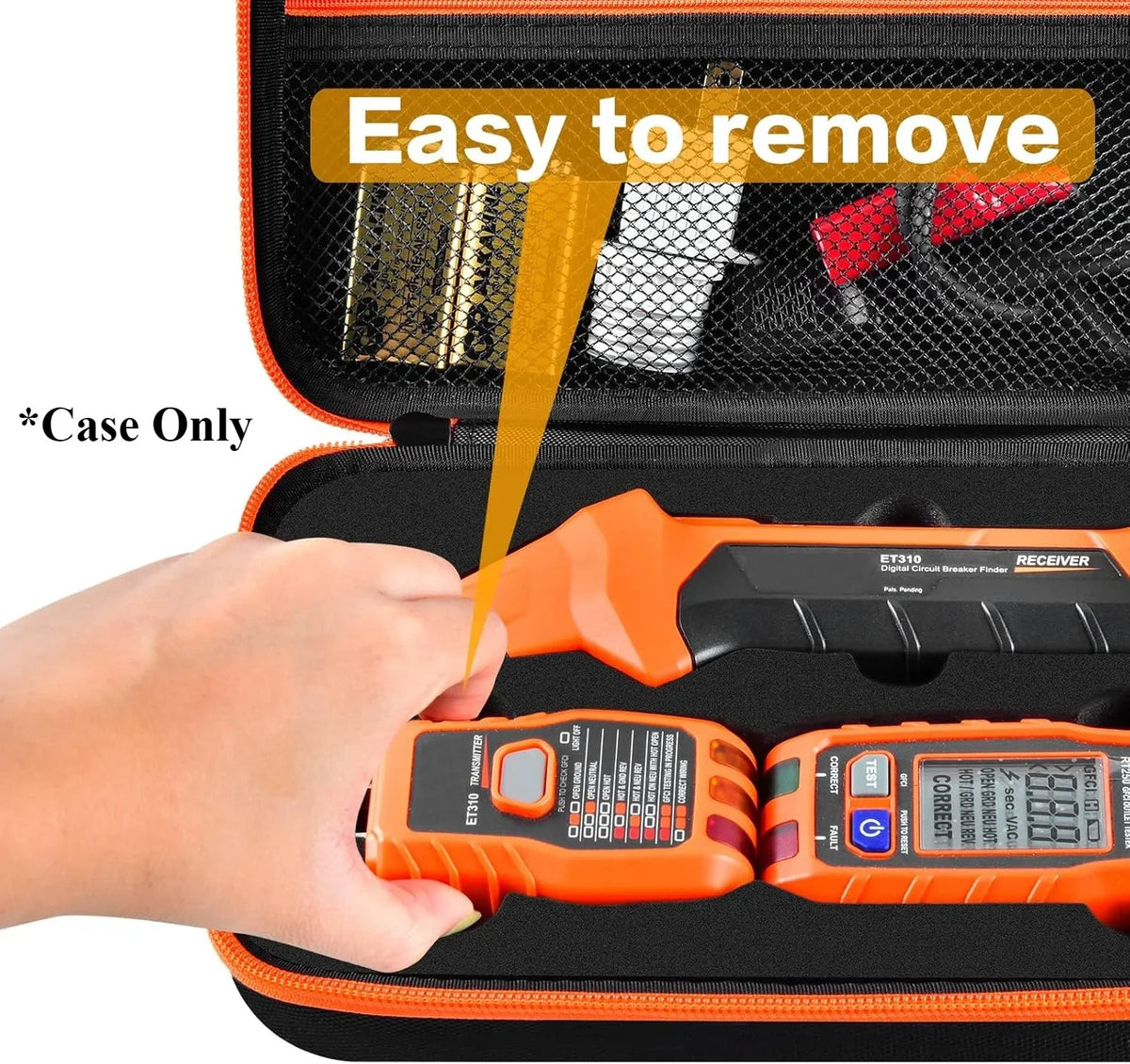 Paiyule Storage Case for Klein Circuit Breaker Finder & GFCI Tester Tool Storage Case Babs