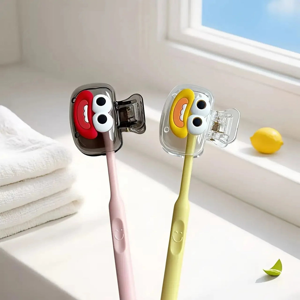 Snap-On Toothbrush Head Cover – Multi-Color Cap, Travel Ready Toothbrush Head Cover Babs