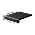 L-Shaped Corner Cushion – Pool Edge, Stair & Bay Window Seat Corner Seat Cushion Babs Black