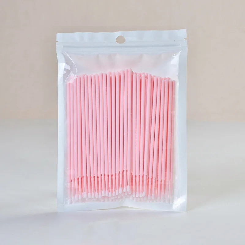 Micro Cotton Swabs Disposable Lash & Makeup Cleaning Brush Makeup Cleaning Swabs Babs