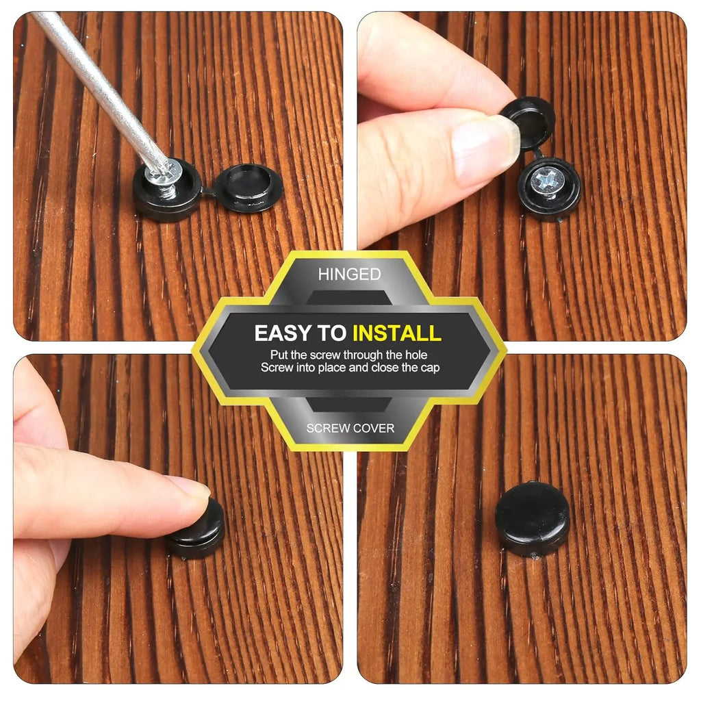 Plastic Screw Cover Caps – Decorative Bolt & Nut Covers Screw Cover Caps Babs
