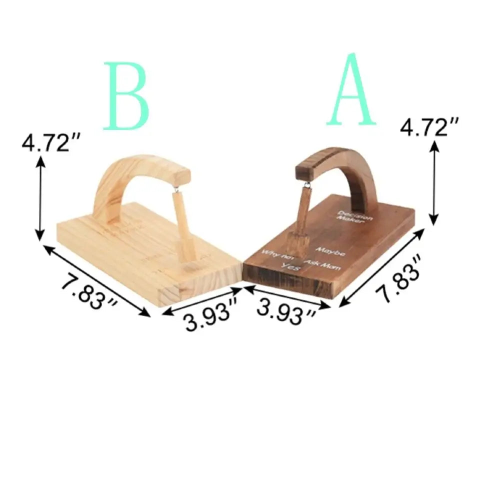 Wooden Magnetic Decision Maker Pendulum – Tabletop Gift Tabletop Decision Game Babs