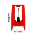 Universal LP Vinyl Turntable Stylus Needle – Ruby Tip Replacement Turntable Stylus Needle Babs 1PCS