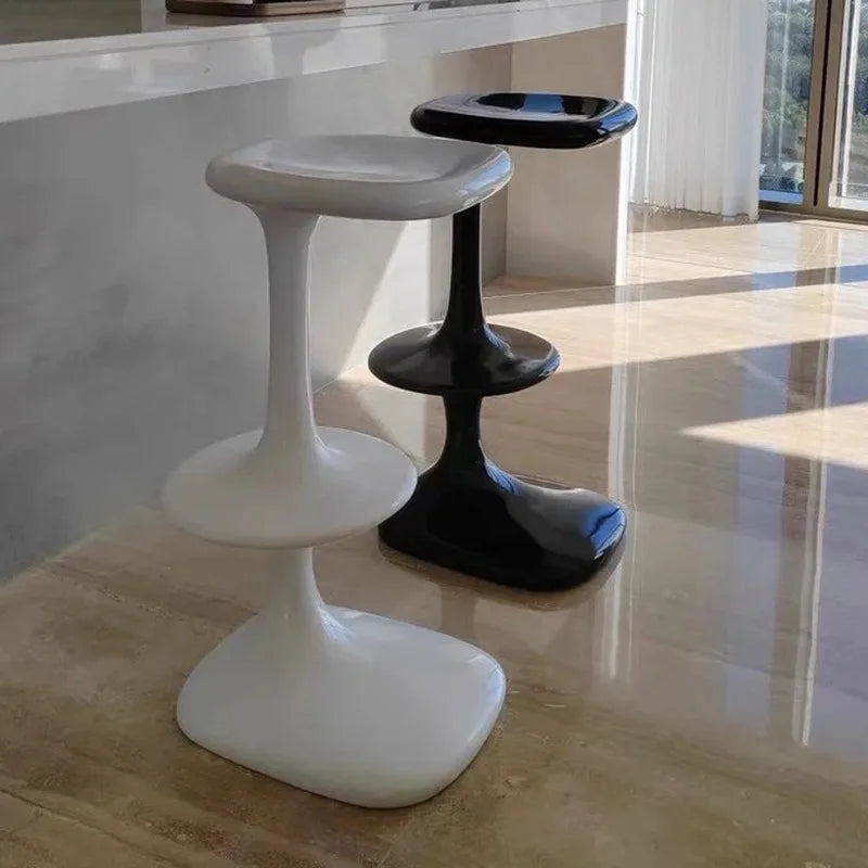 Nordic Minimalist Fiberglass Bar Chair – Modern Barstool Bar Chair Babs
