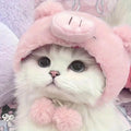 Plush Cat Headpieces – Fun & Cute Pet Hair Accessories Pet Hair Accessory Babs Pink