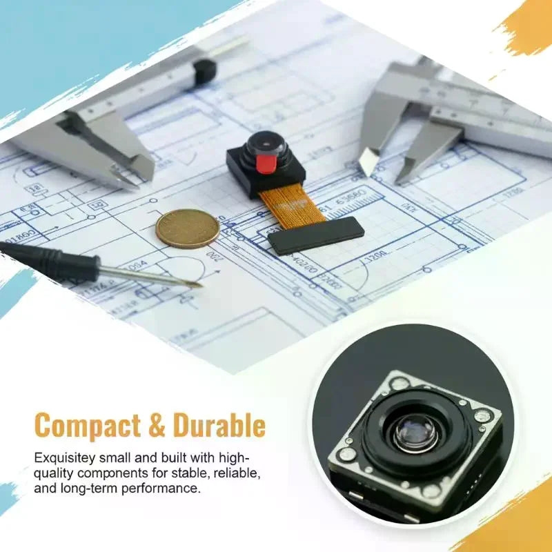 3MP Camera Module 68/120/160° for ESP32-CAM TTGO DVP Interface Camera Module Lens Babs