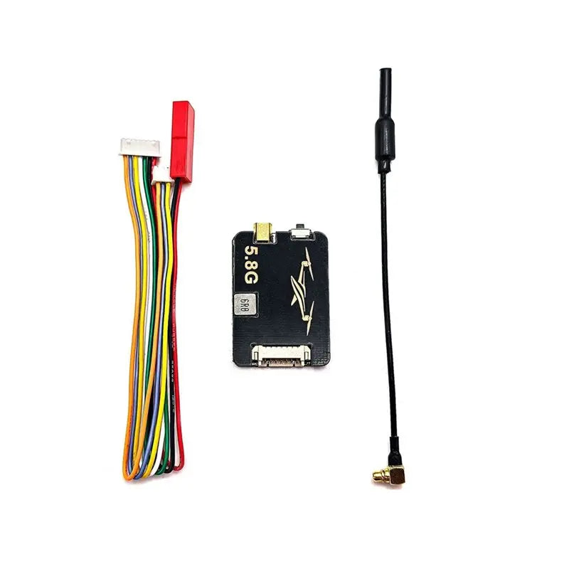 5.8GHz 1.2W FPV VTX 48CH Video Transmitter TBS OSD MMCX FPV Video Transmitter Babs Black