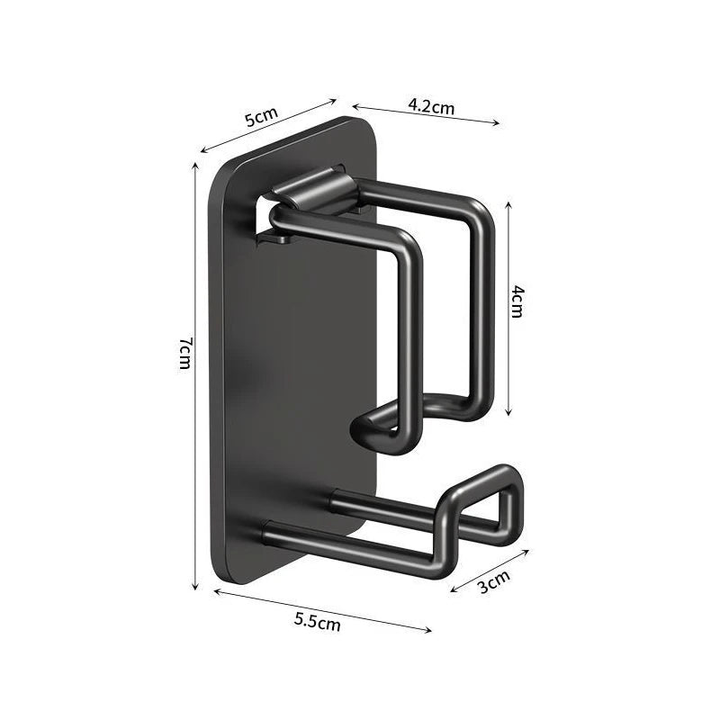 Foldable Stainless Steel Washbasin Holder – No-Drill Wall Mount Washbasin Wall Holder Babs
