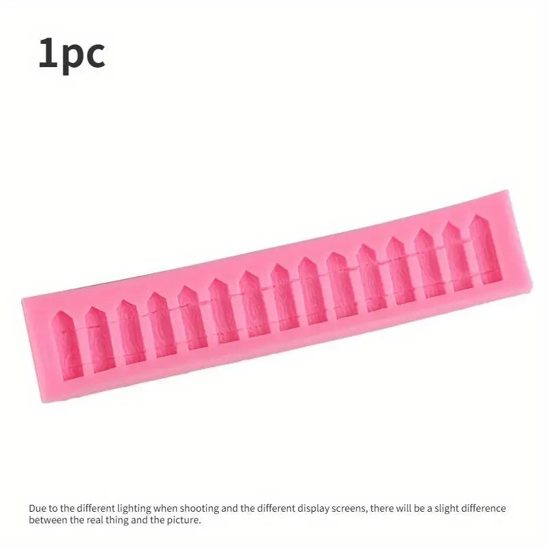 Silicone Fondant Cake Fence Mold – DIY Baking Decoration Cake Decorating Mold Babs 1pc
