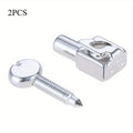 2PCS Sewing Machine Needle Clamp with Screw – Replacement Set Sewing Machine Part Babs 2pcs