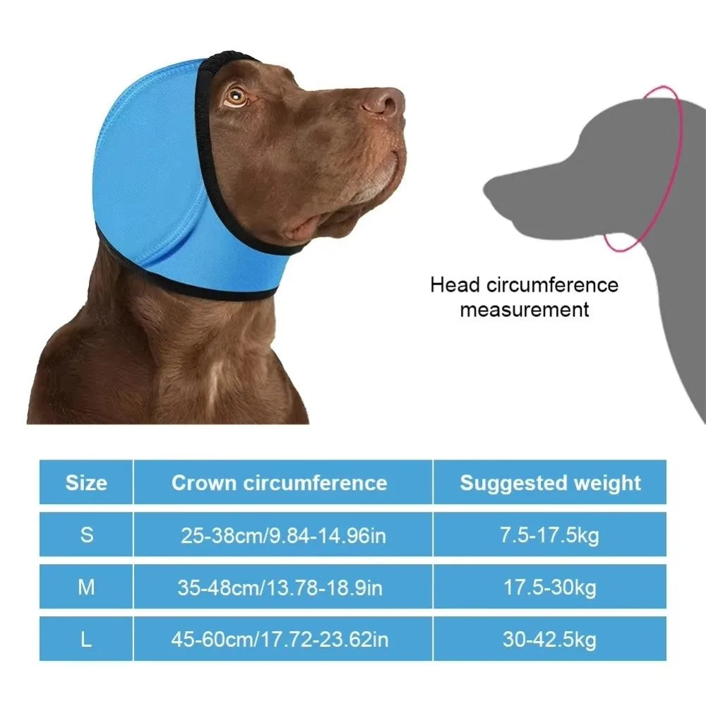 Dog Calming Ear Covers – Waterproof Noise Reducing Earmuffs Dog Ear Covers Babs