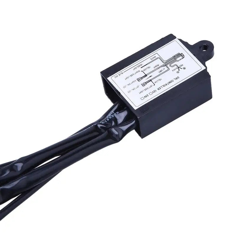 Car LED DRL Controller – Auto Flash, Dim & Sync Steering DRL Controller Module Babs