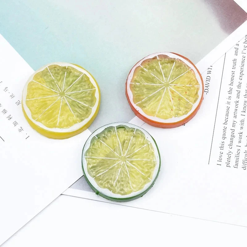 20/50pcs Artificial Plastic Lemons – Fake Fruit Home Decor Artificial Fruit Decor Babs mix 20 pieces