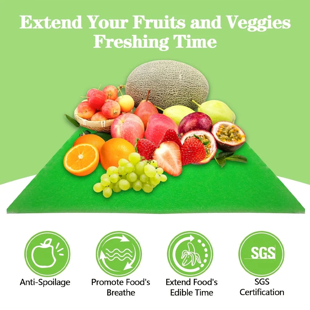 3PCS Reusable Refrigerator Drawer Liner & Produce Pad Refrigerator Liner Pad Babs