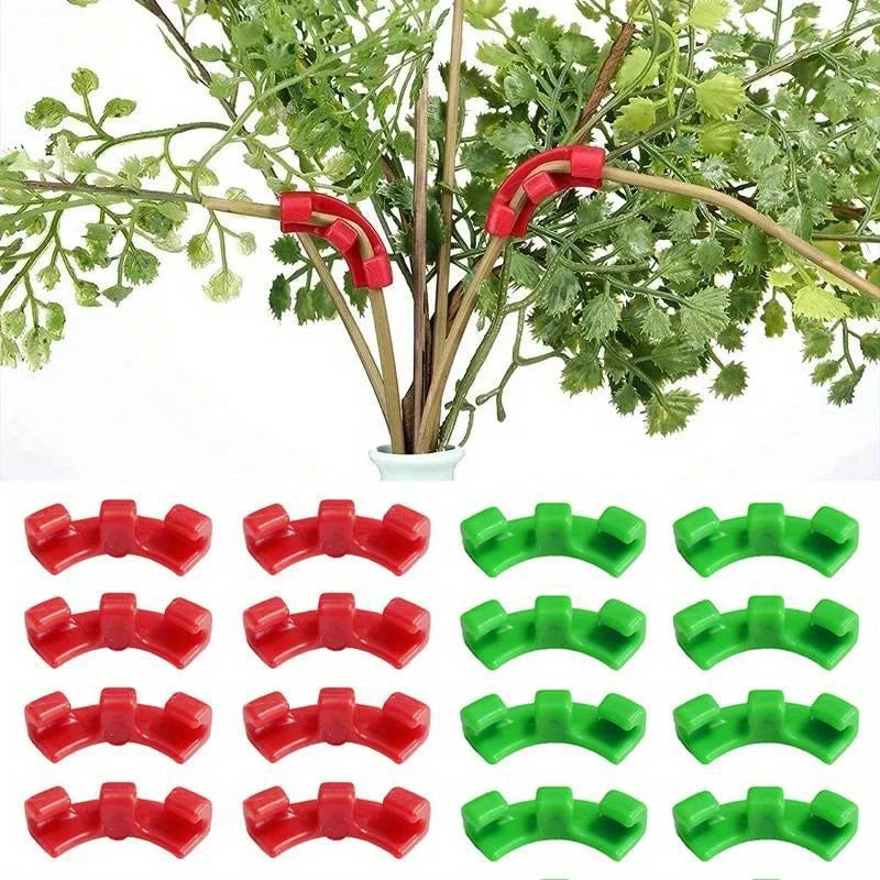 50pcs Plant Bending Clips – 90° Adjustable Training Clamps Plant Training Clips Babs