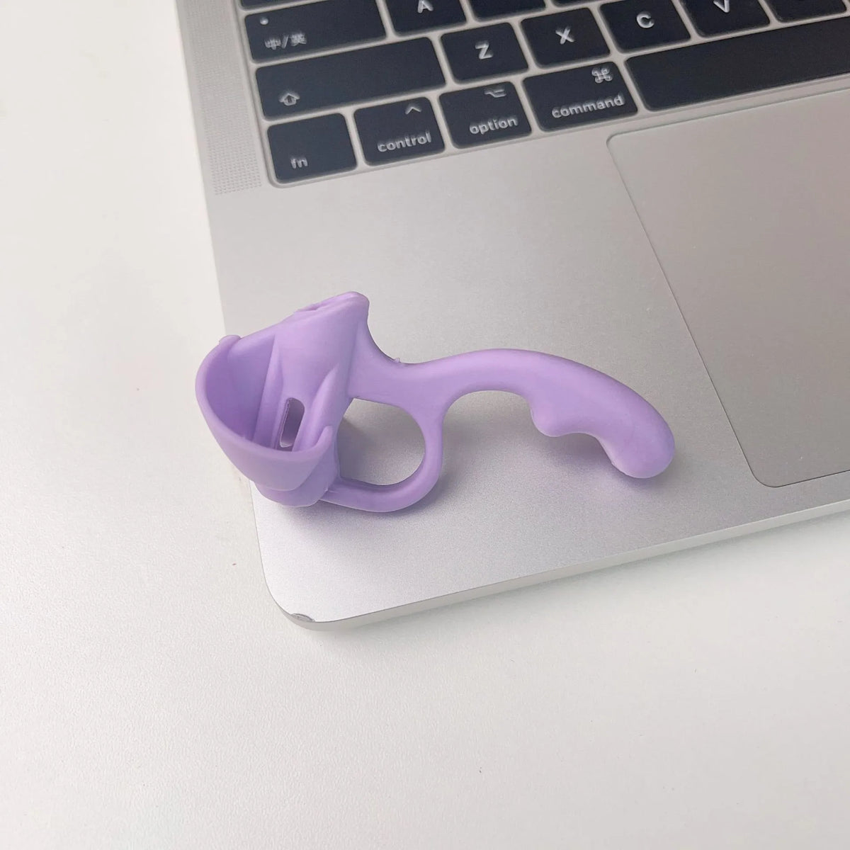 Five Finger Pencil Grip Corrector for Kids Writing Training Pencil Grip Trainer Babs 1Pc-purple