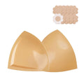 Triangle Push-Up Bra Pads & Sticky Bikini Inserts + Nipple Covers Bra Pads & Inserts Babs Beige 3XL
