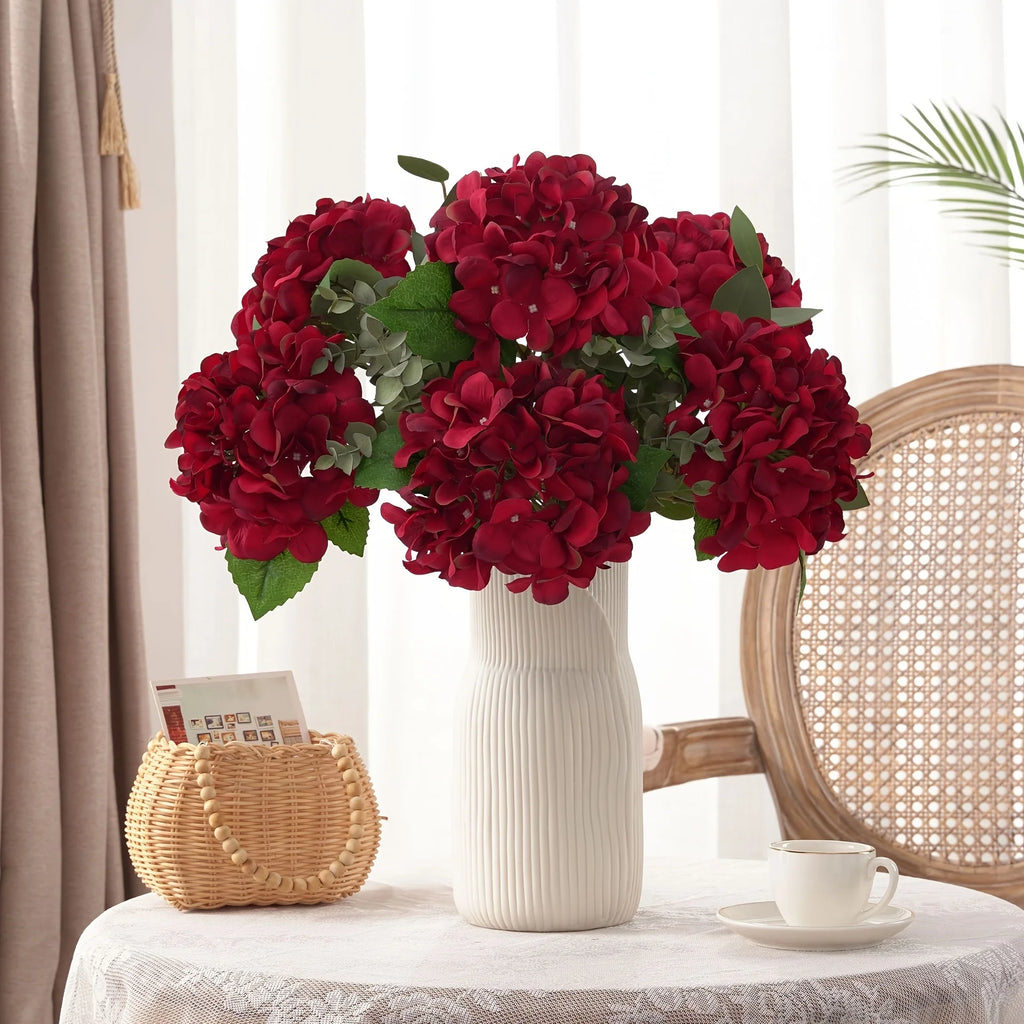 Silk Hydrangea Artificial Flowers – Wedding & Home Decor Artificial Silk Flowers Babs