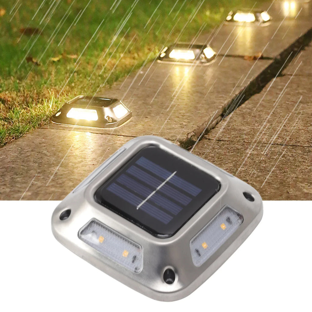 8 LED Solar Ground Light – Waterproof Outdoor Garden Driveway Lamp Solar Ground Light Babs