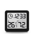 Digital Desk & Wall Clock – Time, Temperature & Humidity Digital Desk Clock Babs Black with battery