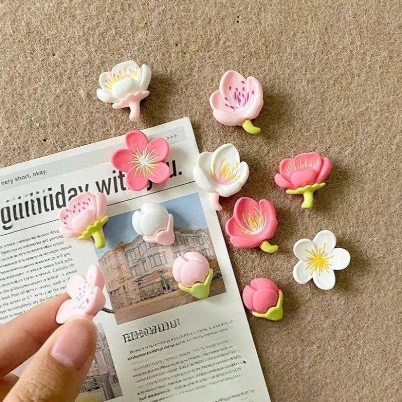 24Pcs Flower Push Pins – Decorative Bulletin Board Thumbtacks Decorative Push Pins Babs