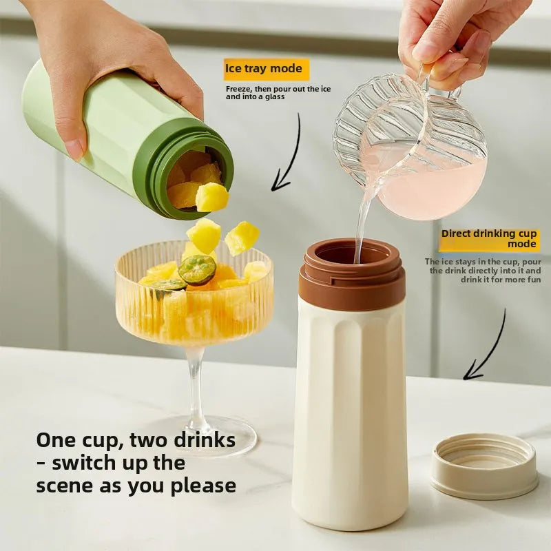 Silicone Squeeze Ice Cup & Ice Cube Tray – Easy Release Silicone Ice Cube Tray Babs