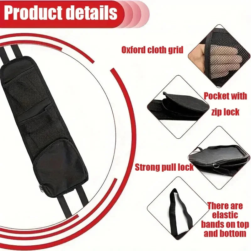 Car Seat Back Organizer Bag – Waterproof Oxford Storage Car Seat Organizer Babs