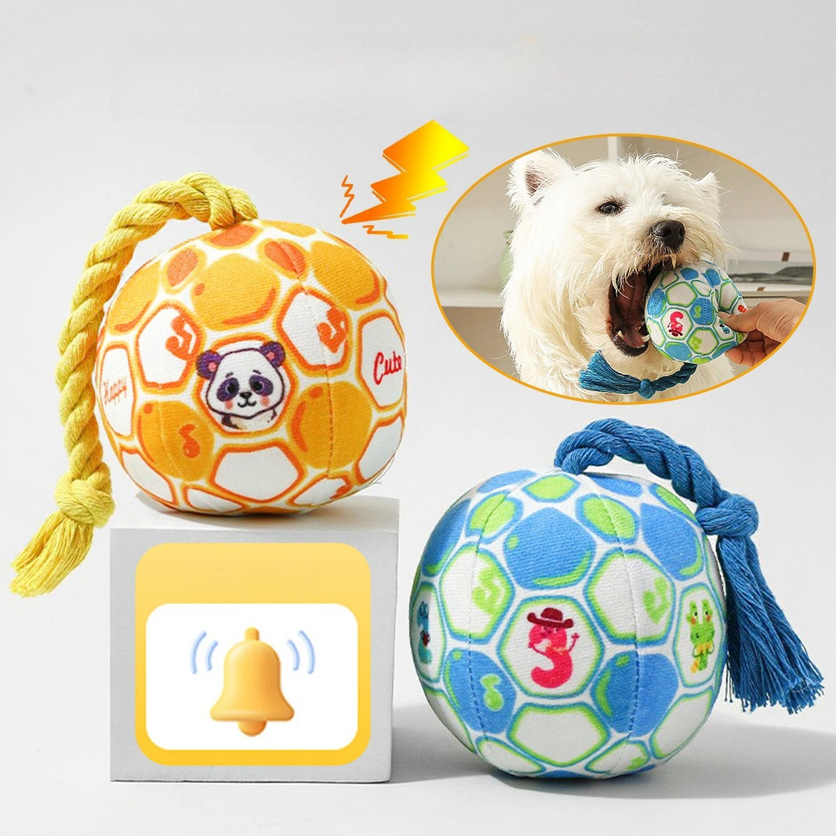 Durable Dog Squeaky Chew Toy for Puppies & Large Dogs Dog Chew Toy Babs