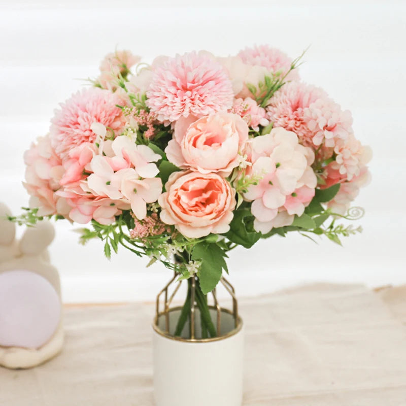 Artificial Silk Peony Flower – Wedding & Home Décor, 30cm Artificial Silk Flower Babs