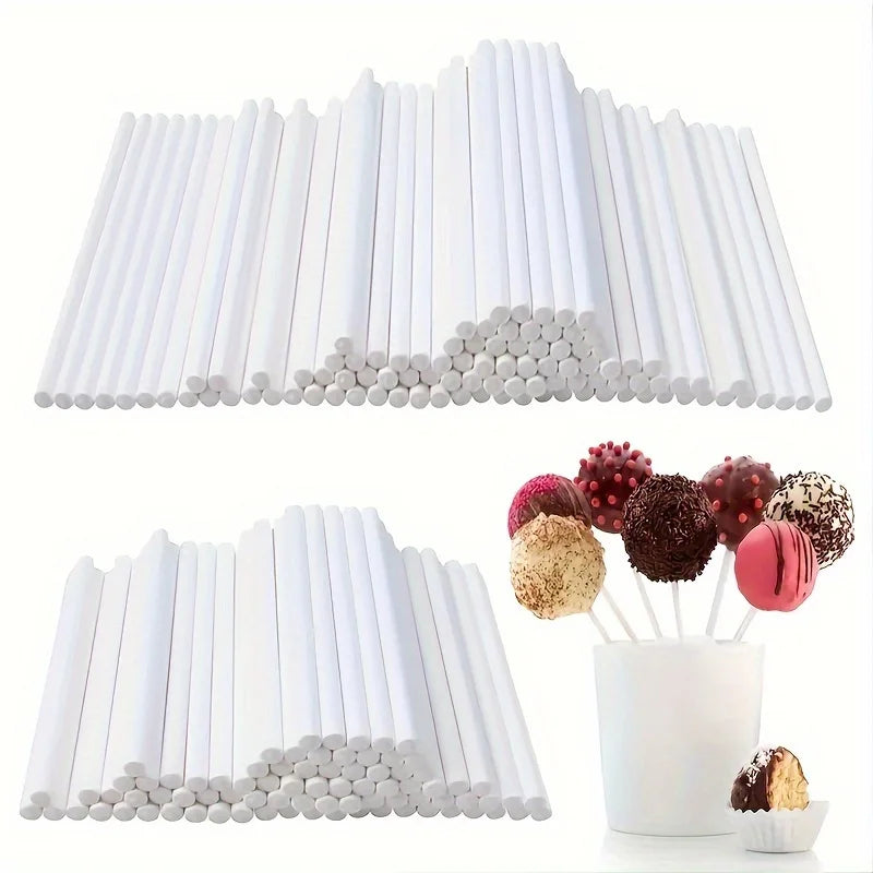 Lollipop Sticks – Tasteless, Fluorescent-Free Plastic Candy Sticks Candy Making Sticks Babs
