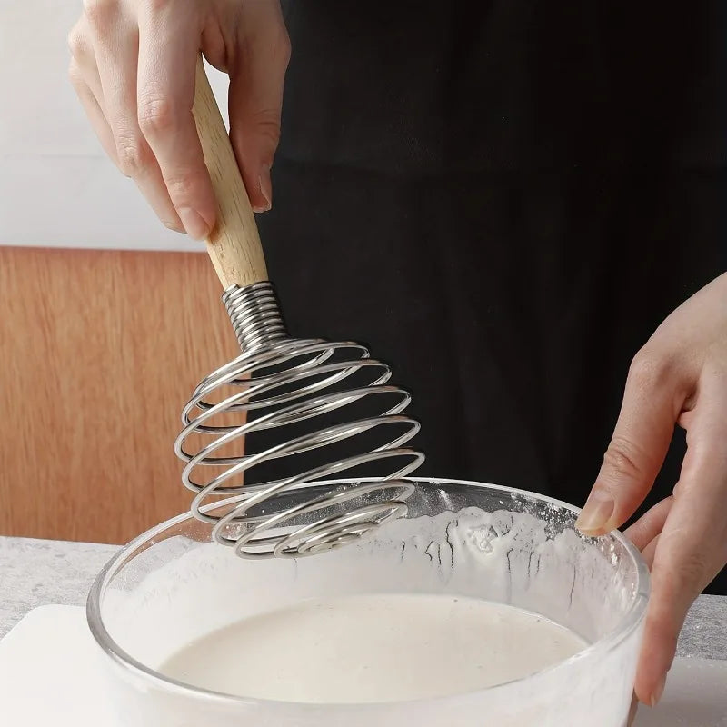 Stainless Steel Hand Mixer for Eggs, Cake & Flour – 1pc Hand Whisk Mixer Babs