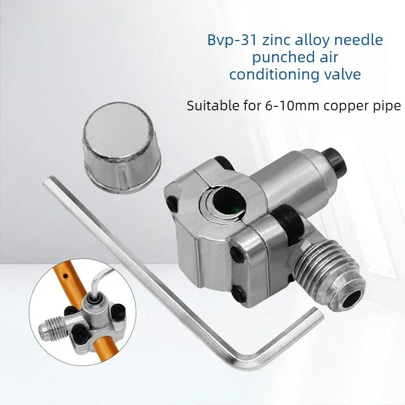 BPV-31 Zinc Alloy Piercing Valve – AC & Refrigerator Repair Piercing Valve Kit Babs