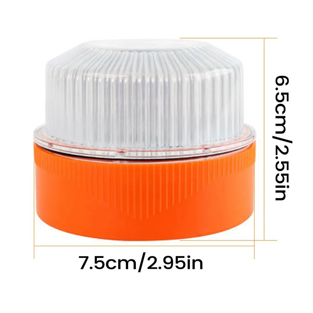 V16 LED Strobe Emergency Warning Light | Magnetic Beacon LED Emergency Beacon Babs 1pcs