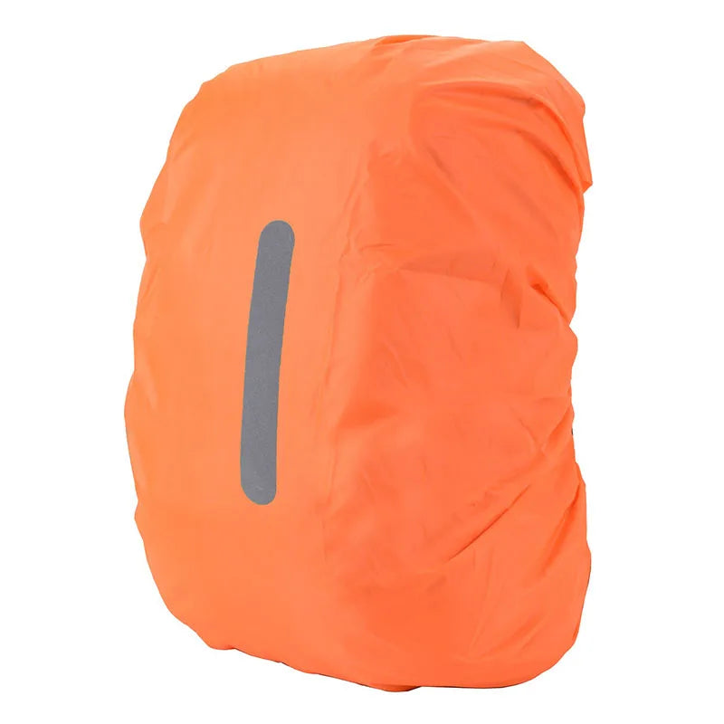 Waterproof Nylon Backpack Rain Cover – Universal Fit Backpack Rain Cover Babs 5- Orange XXL(75-80L)