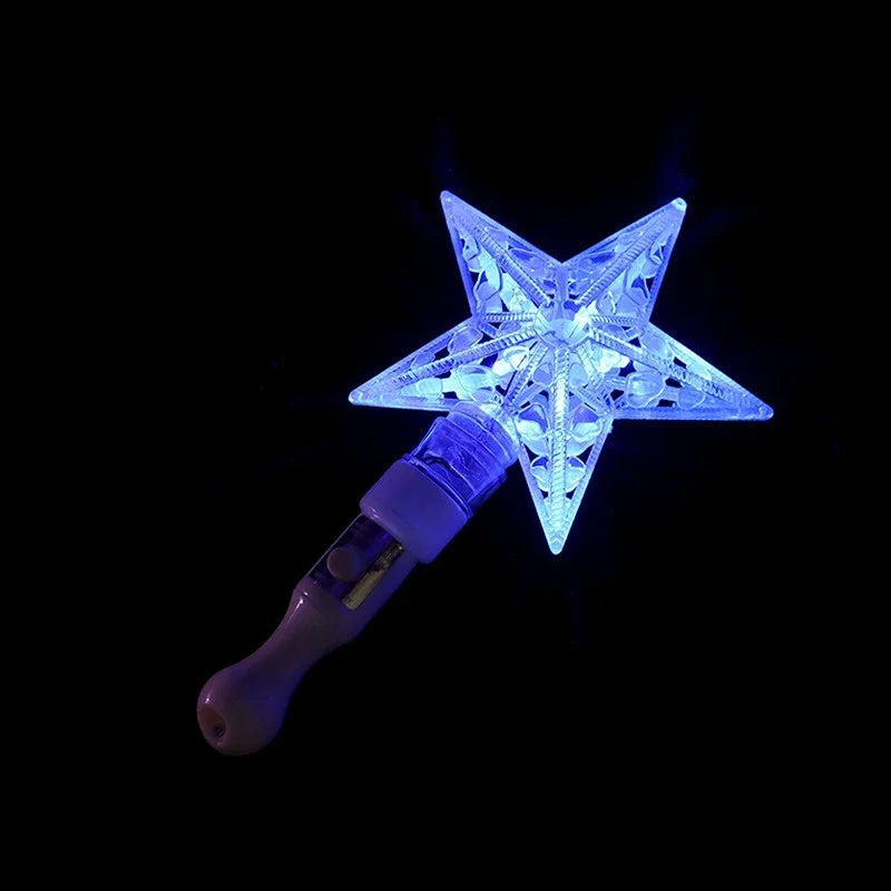 LED Star Fairy Wands Glow Party Supplies – 10 Pack LED Party Wands Babs