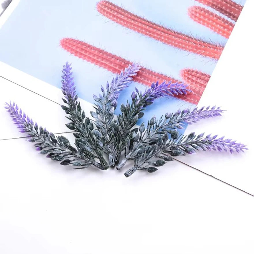 Artificial Lavender Flowers 40/80pcs – Wedding & Home Decor Artificial Flower Stems Babs