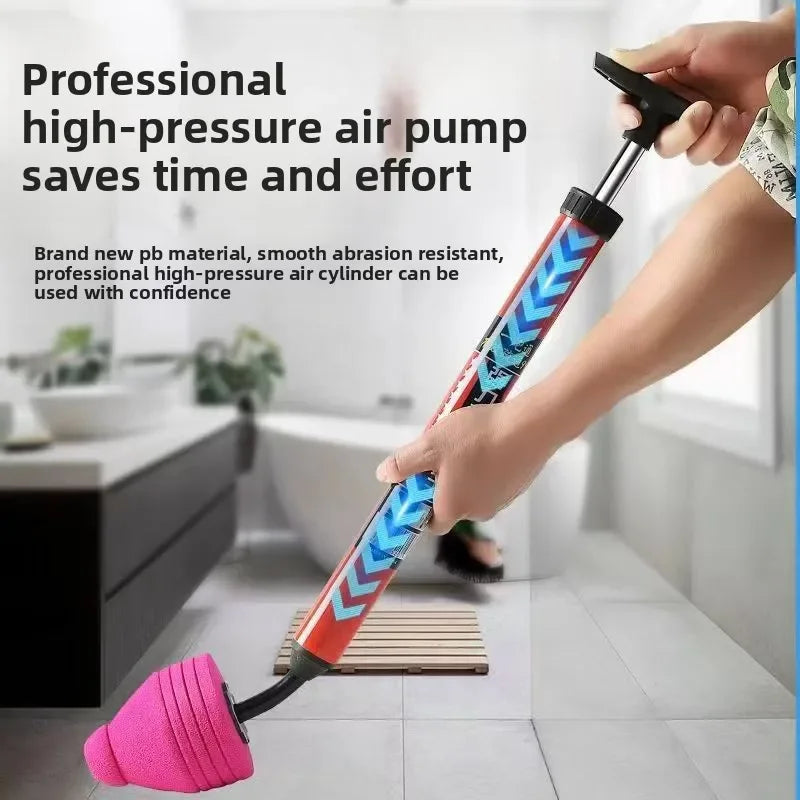 High-Pressure Air Toilet Plunger & Drain Clog Remover Drain Clog Remover Babs