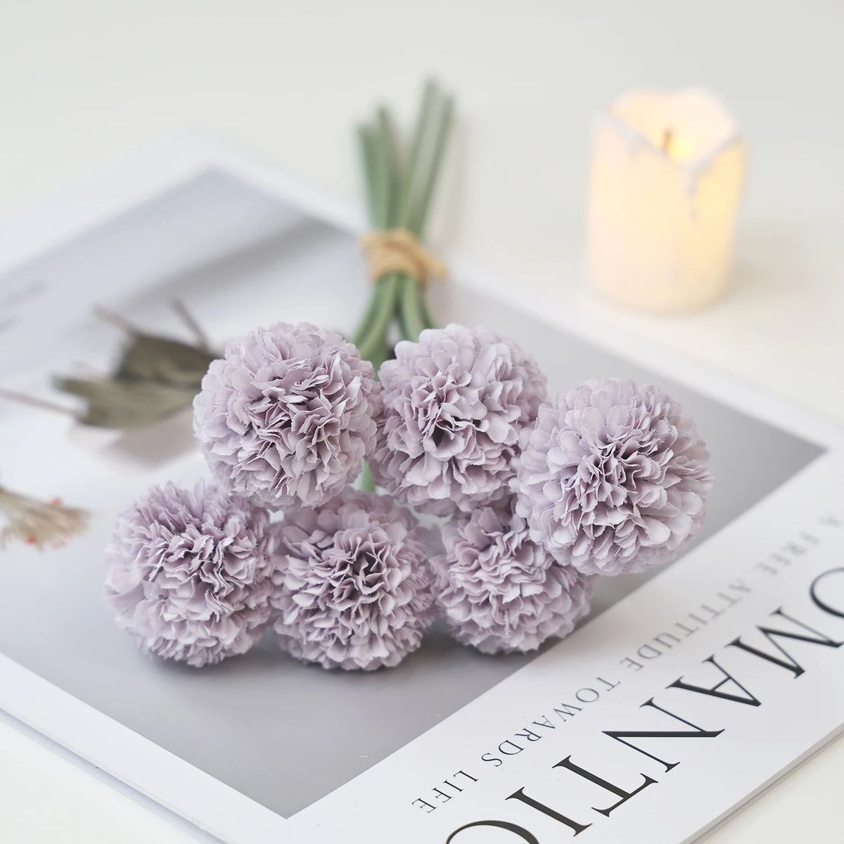 Artificial Silk Chrysanthemum Flower Ball – Wedding & Home Décor Artificial Flower Ball Babs