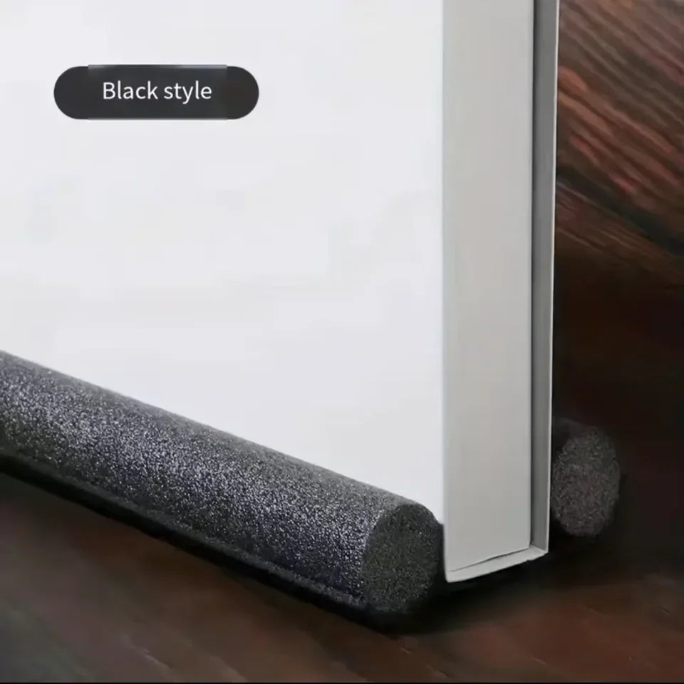 Flexible Door Bottom Seal Strip – Draft & Dust Blocker 93cm Door Weatherstrip Seal Babs Black 93CM