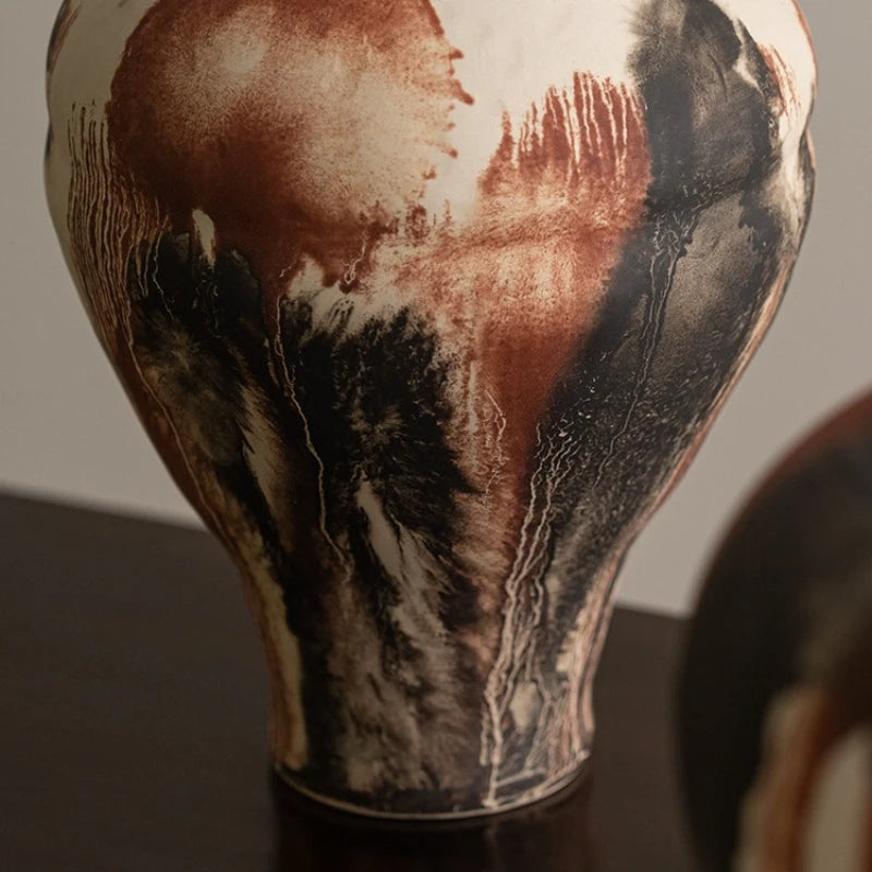 Ceramic Vase – Modern Aesthetic Desktop Flower Bottle Décor Ceramic Decorative Vase Babs