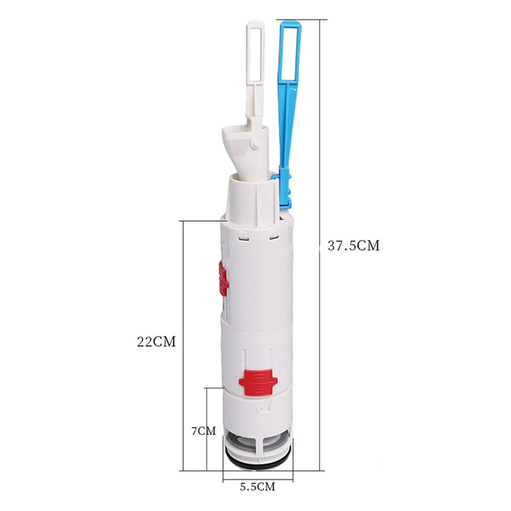 LEENKEA Wall-Mounted Concealed Toilet Drain Valve for WDI Tanks Cistern Drain Valve Babs