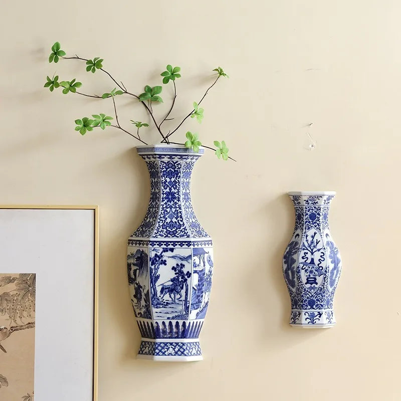 Modern Ceramic Wall Vase – Elegant Porcelain Home Décor Ceramic Wall Vase Babs