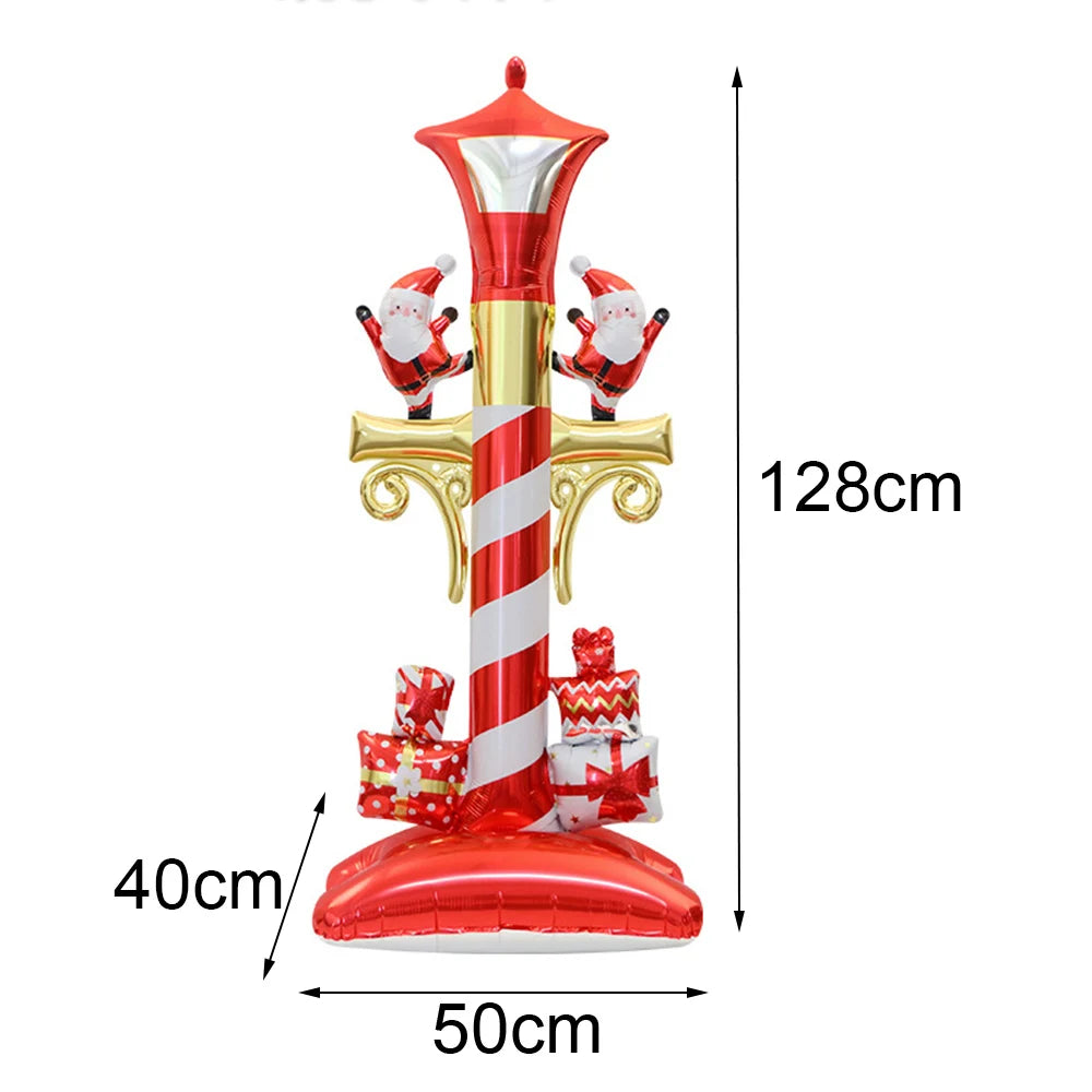 Large Standing Christmas Foil Balloons – Santa, Snowman & More Christmas Foil Balloons Babs MINT GREEN As pictures show