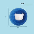 Laundry Hair Catcher Ball – Pet Lint & Fur Remover for Washer Laundry Cleaning Ball Babs 1Pc-blue