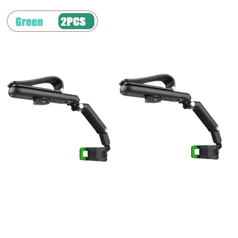Sun Visor Car Phone Mount | 360° Rotation Hands-Free Holder Car Phone Mount Babs Green-2PCS