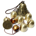 6 Copper Bells Wind Chime – Outdoor Metal Garden Decor Wind Chime Ornament Babs Default Title